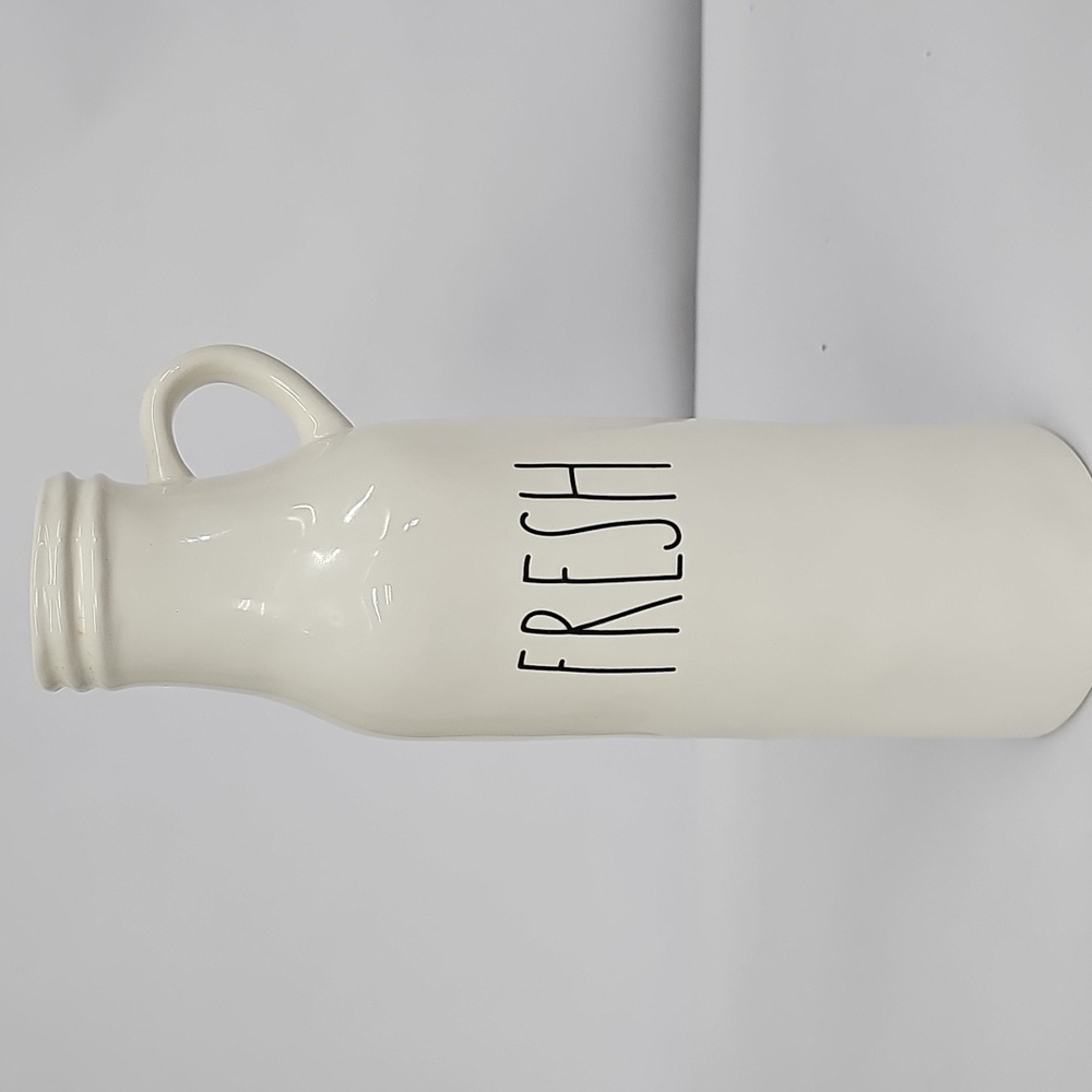 Rae Dunn "fresh" ceramic milk jug